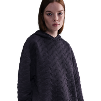 Nike Sportswear Damen Kapuzenpullover - Lila - Größe 42 - Baumwoll-Jersey von Nike