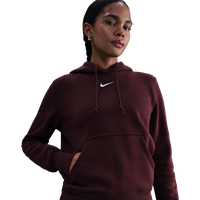 Nike Sportswear Damen Kapuzenpullover - Rot - Größe 42 - Baumwoll-Jersey von Nike