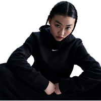 Nike Sportswear Damen Kapuzenpullover - Schwarz - Größe 38 - Baumwoll-Jersey von Nike