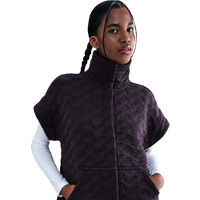 Nike Sportswear Damen Schutzwesten - Lila - Größe 38 - Baumwoll-Jersey von Nike