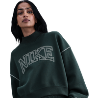Nike Sportswear Damen Sweatshirts - Grün - Größe 36 - Baumwoll-Jersey von Nike