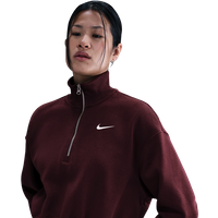 Nike Sportswear Damen Sweatshirts - Rot - Größe 42 - Baumwoll-Jersey von Nike
