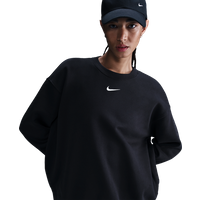 Nike Sportswear Damen Sweatshirts - Schwarz - Größe 36 - Baumwoll-Jersey von Nike