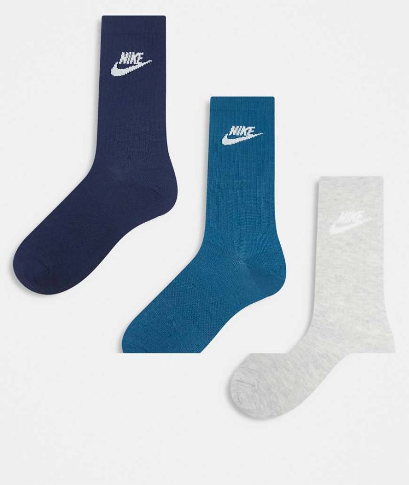 Nike - Sportswear - Everyday Essential - 3er-Pack Socken in verschiedenen Farben-Bunt Nike - Sportswear - Everyday Essential - 3er-Pack Socken in verschiedenen Farben-Bunt von Nike