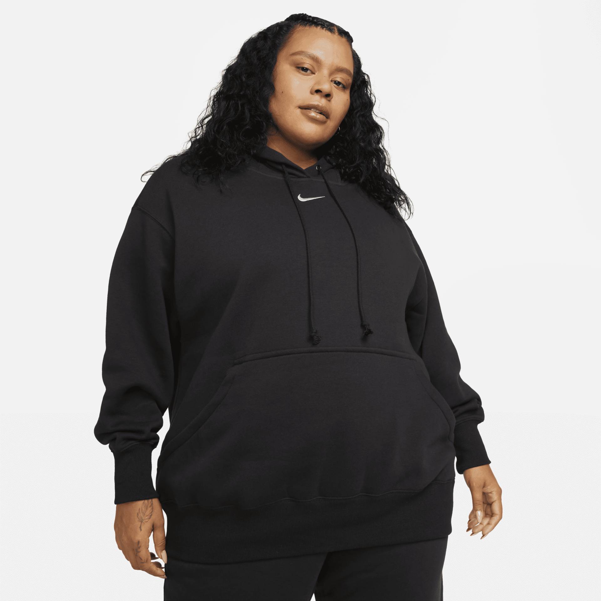 Nike Sportswear Phoenix Fleece Oversize-Hoodie für Damen - Schwarz von Nike