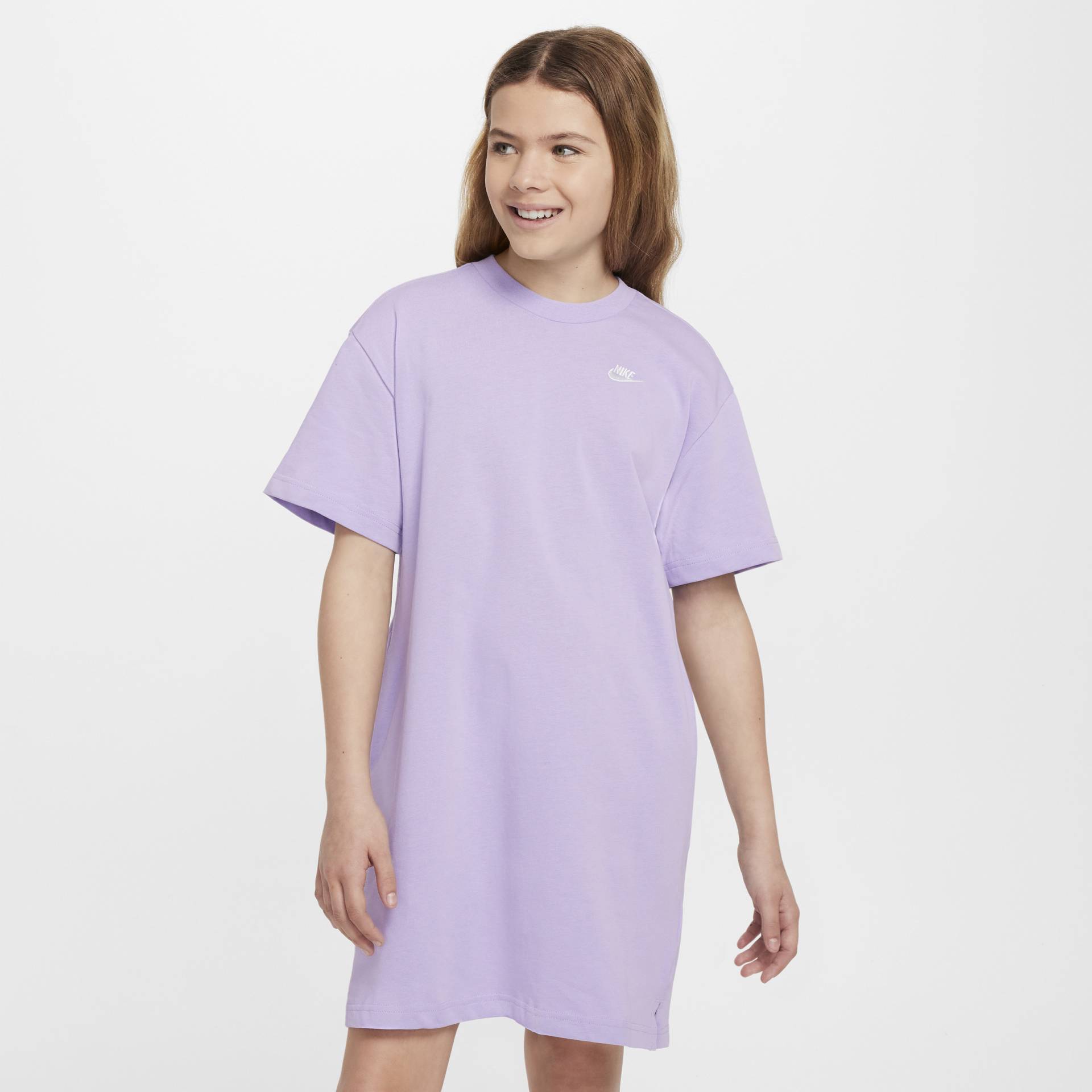 Nike Sportswear T-Shirt-Kleid für ältere Kinder (Mädchen) - Lila von Nike