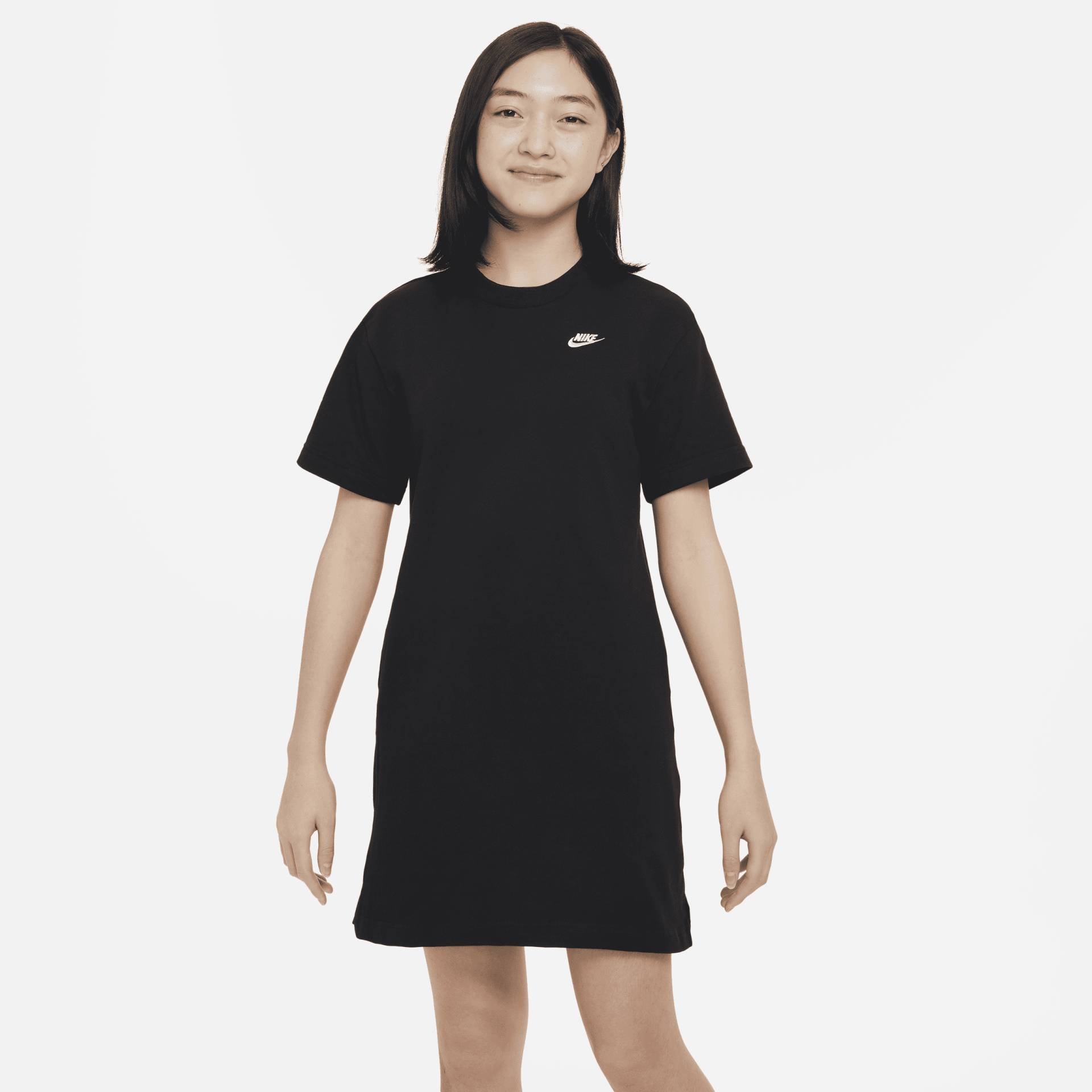 Nike Sportswear T-Shirt-Kleid für ältere Kinder (Mädchen) - Schwarz von Nike