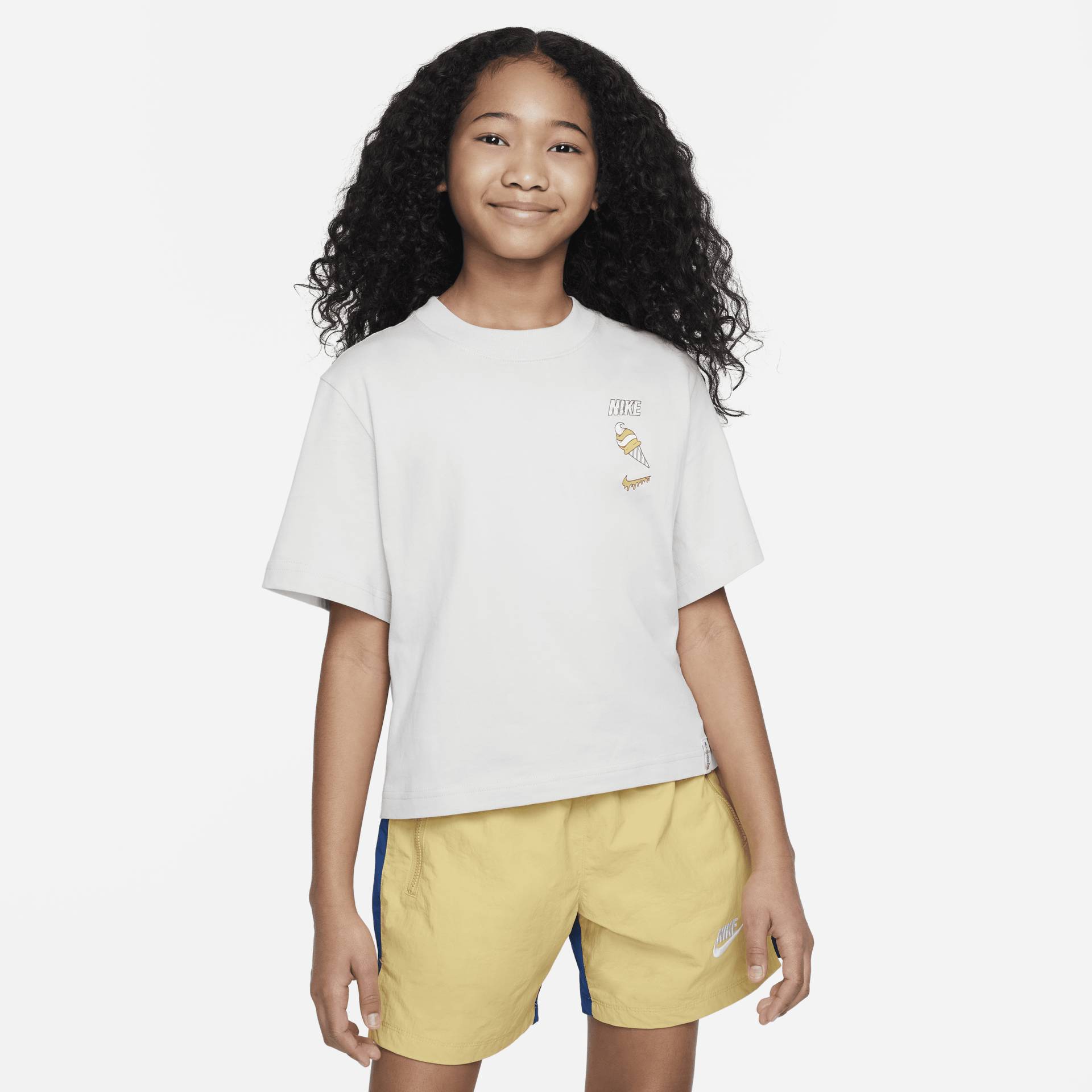 Nike Sportswear T-Shirt für ältere Kinder (Mädchen) - Grau von Nike