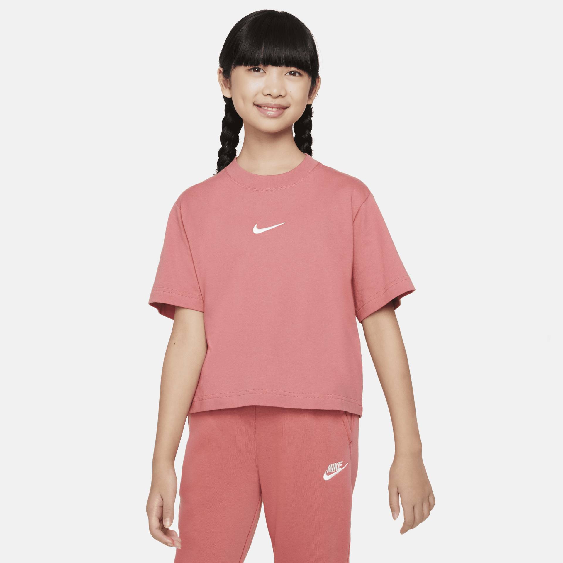 Nike Sportswear T-Shirt für ältere Kinder (Mädchen) - Rot von Nike