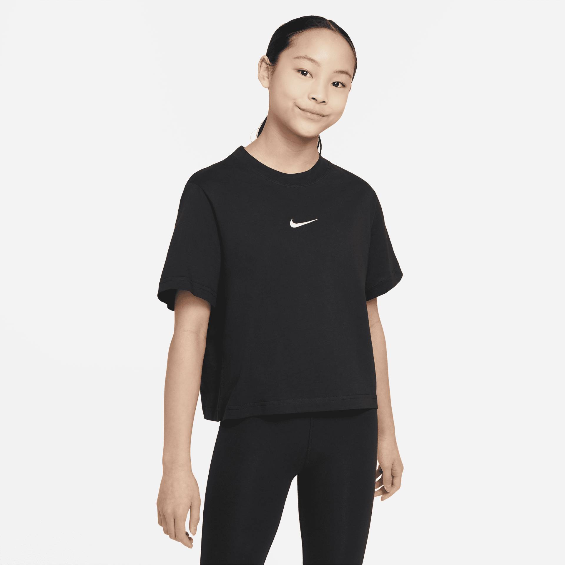 Nike Sportswear T-Shirt für ältere Kinder (Mädchen) - Schwarz von Nike