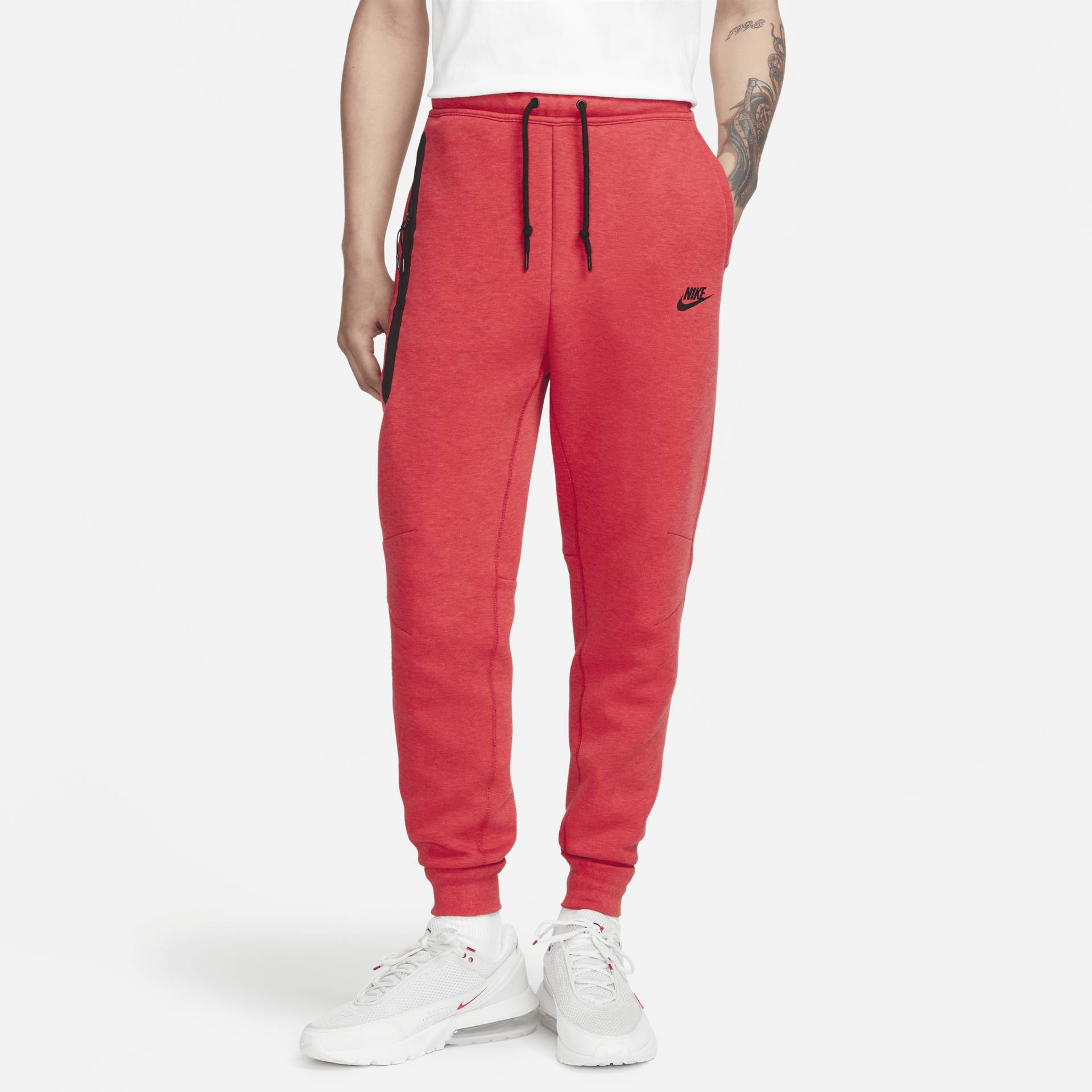 Nike Sportswear Tech Fleece Herren-Jogger - Rot von Nike