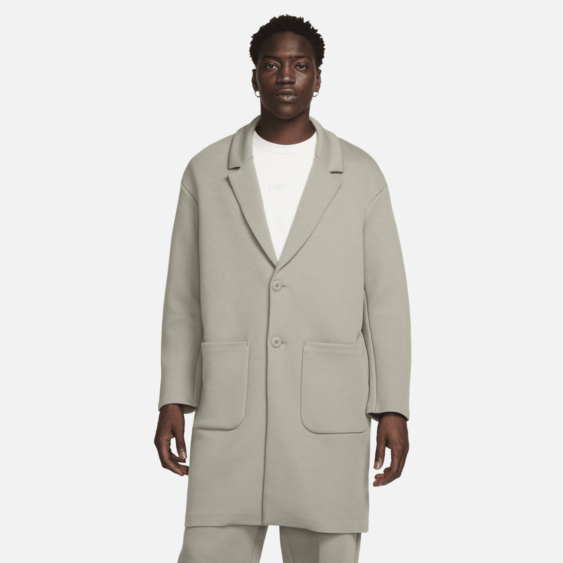 Nike Sportswear Tech Fleece Reimagined Trenchcoat in lockerer Passform für Herren - Grau von Nike