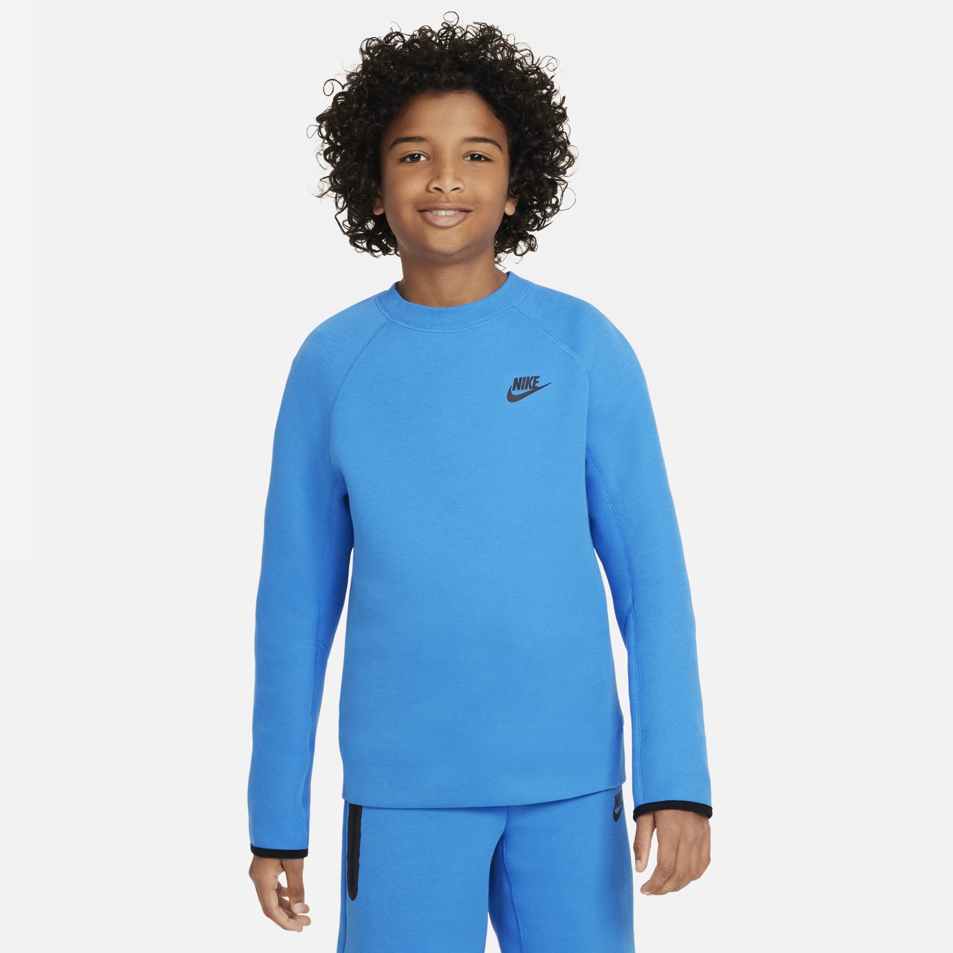 Nike Sportswear Tech Fleece Sweatshirt für ältere Kinder (Jungen) - Blau von Nike