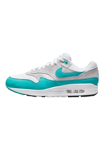 Nike Sportswear - Turnschuhe AIR MAX 1 aus Leder, grau-blaugrün (6) von Nike