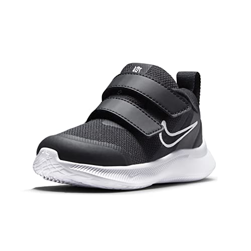 Nike Star Runner 3, Trainer, Schwarz Dunkelrauchgrau Weiß, 21 EU von Nike