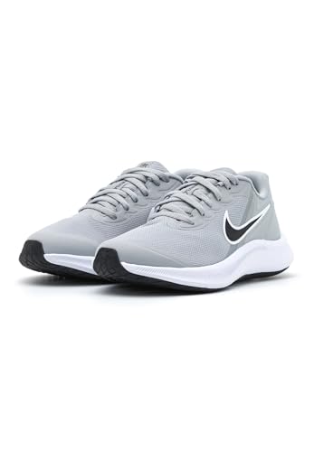 Nike Star Runner 3 (GS) Running Shoe, Light Smoke Grey/Black-Smoke Grey, 35.5 EU von Nike