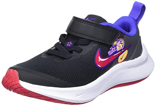 Nike Star Runner 3 SE (PSV) Running Shoe, Black/Very Berry-Lapis-Pink Rise, 28.5 EU von Nike