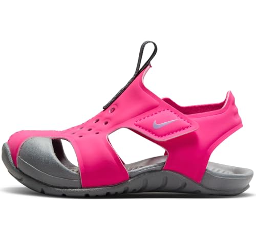 Nike Sunray Protect 2 (Td) Sneaker, Hyper Pink Fuchsia Glow Smoke Grey, 18.5 EU von Nike