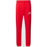 Nike Sweatpants mit Label-Stitching in Rot, Größe XS von Nike