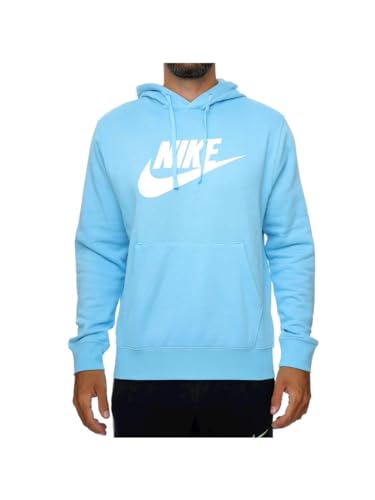 Nike Sweatshirt mit Kapuze Sportwear Club Hoodie Polar BB GX, himmelblau, M von Nike