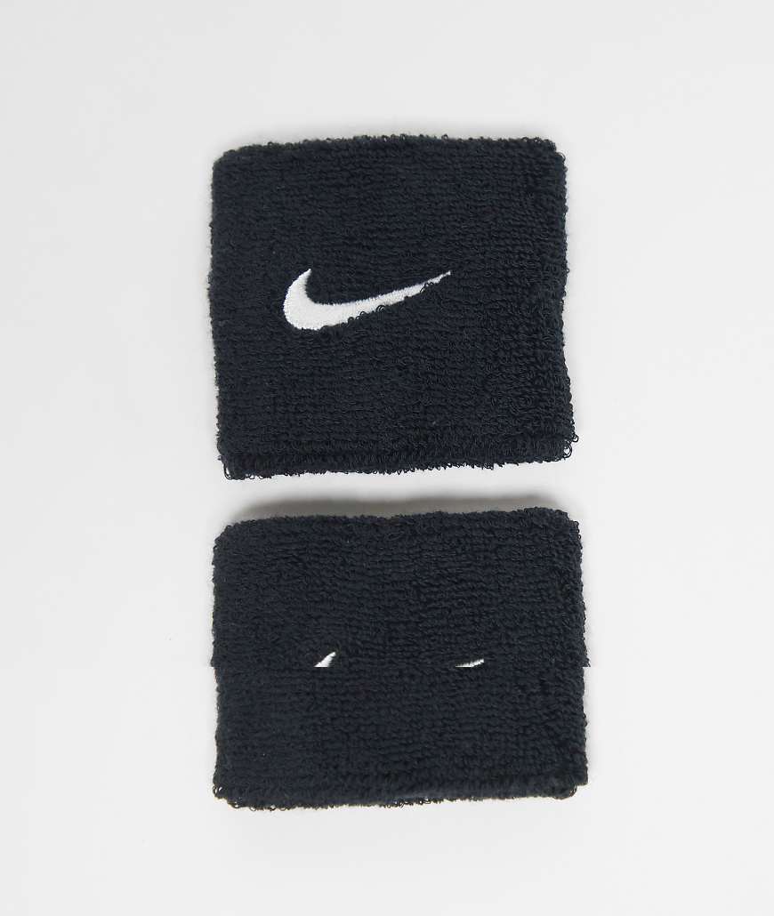 Nike - Swoosh Classic - 2er-Pack Schweißbänder in Schwarz von Nike