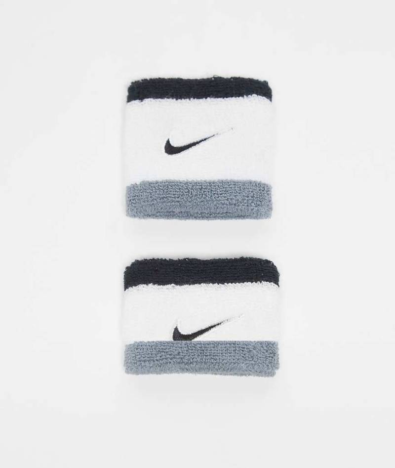 Nike - Swoosh Classic - 2er-Pack Schweißbänder in verschiedenen Farben-Bunt von Nike