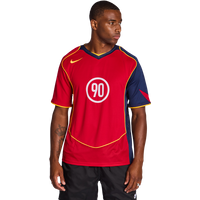 Nike T90 Herren Trikots/Replikate - Rot - Größe XXL - Baumwoll-Jersey von Nike