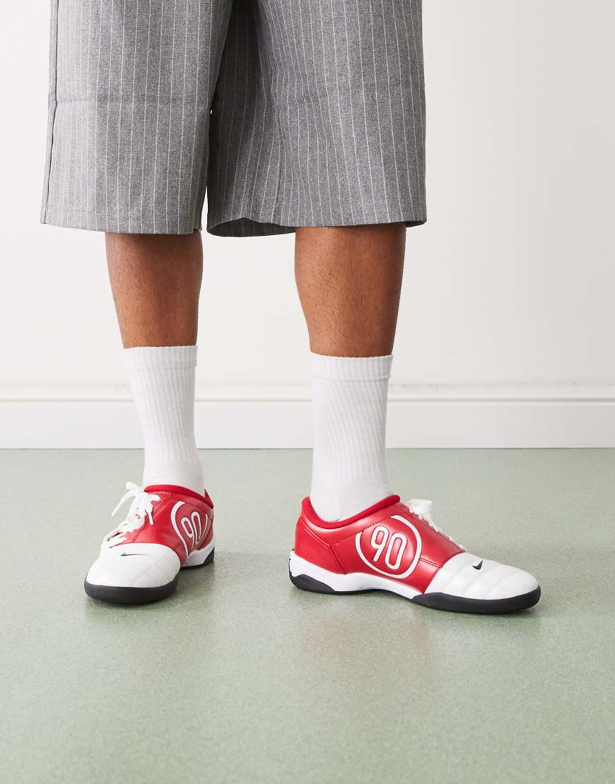 Nike - T90 - Unisex - Sneaker in Weiß und Rot von Nike