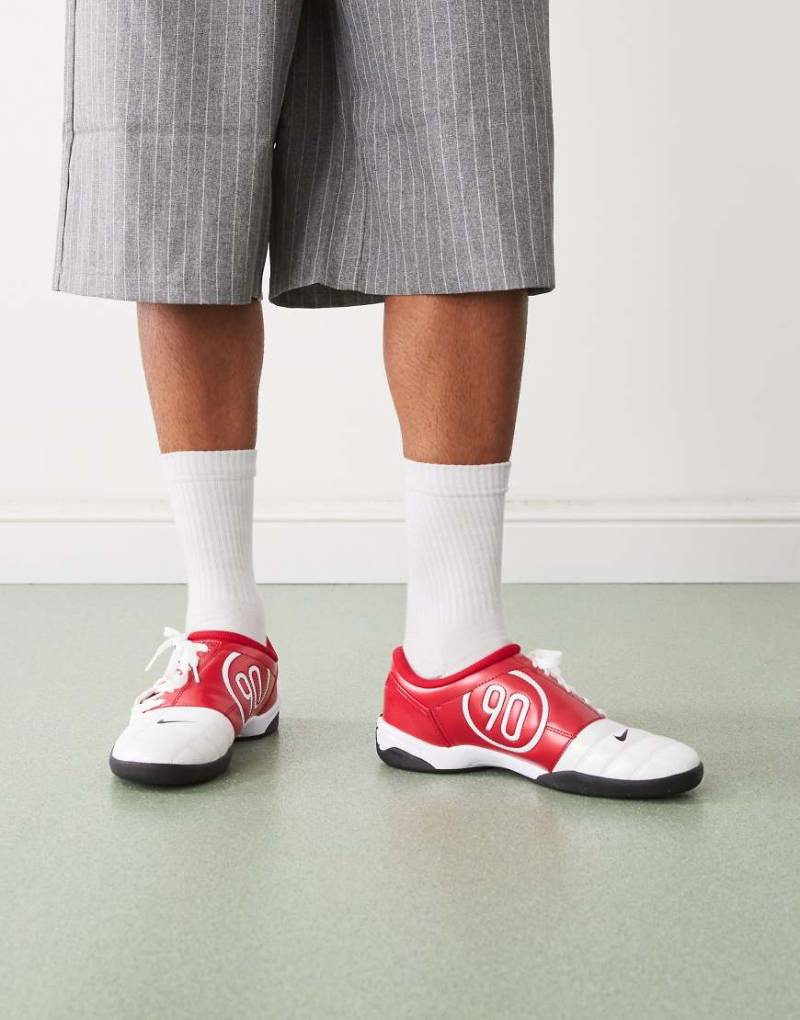 Nike - T90 - Unisex - Sneaker in Weiß und Rot von Nike