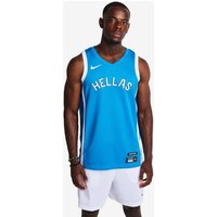 Nike Team Greece Olympic Basketball Herren Trikots/Replikate - Blau - Größe S von Nike