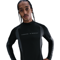 Nike Tech Base Layer Long-sleeve Top Herren T-Shirts - Schwarz - Größe XL - Baumwoll-Jersey von Nike