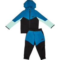 Nike Tech Colorblock Kinder Trainingsanzüge - Schwarz - Größe 104 - 110 CM von Nike
