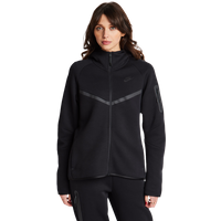 Nike Tech Fleece Damen Kapuzenpullover - Schwarz - Größe M - Poly Fleece von Nike