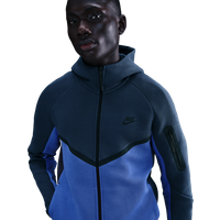 Nike Tech Fleece Herren Kapuzenpullover - Blau - Größe XL von Nike