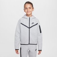 Nike Tech Fleece Kleinkind Kapuzenpullover - Grau - Größe 137 - 147 CM - Baumwoll-Jersey von Nike