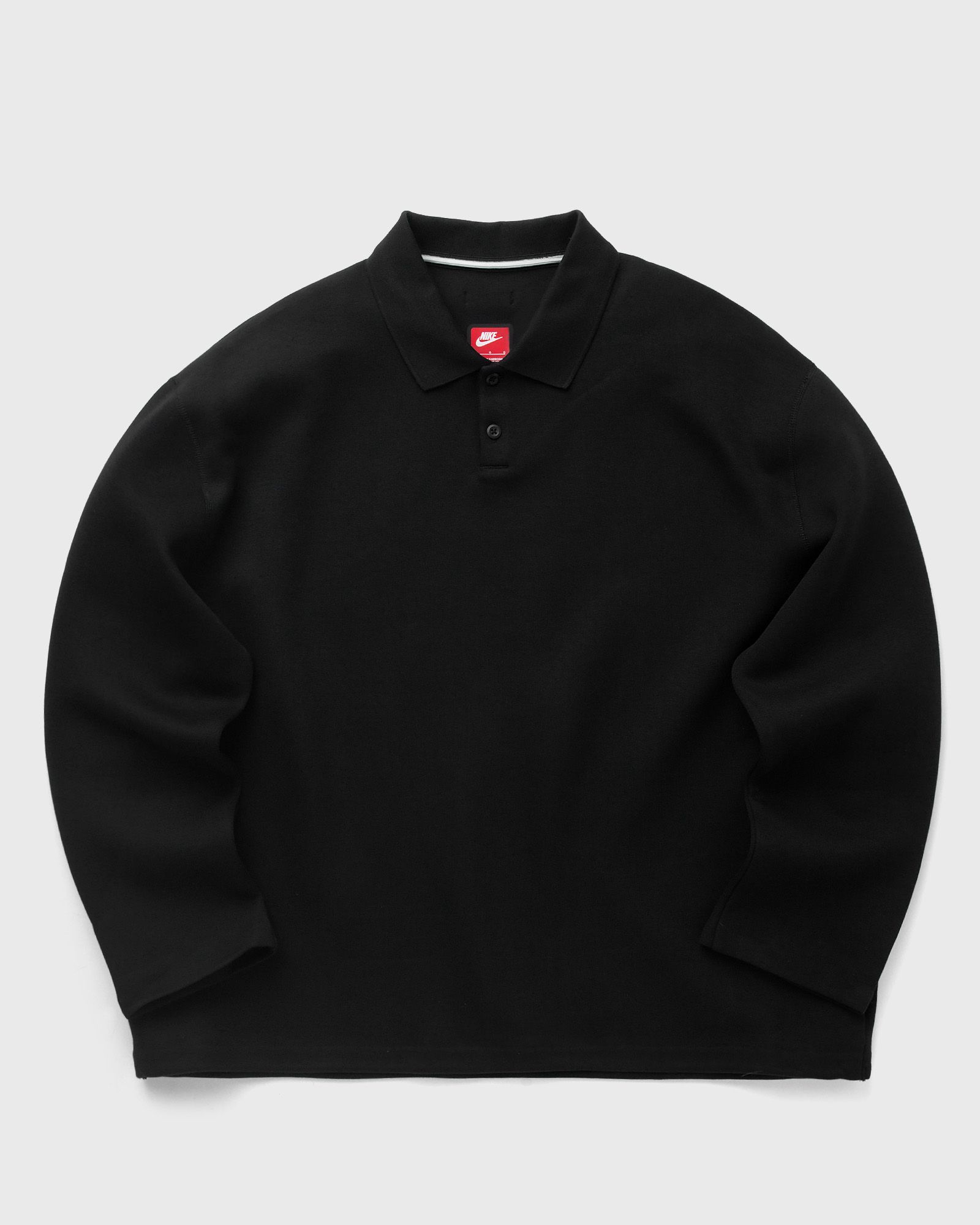 Nike Tech Fleece Reimagined Polo men Polos black in Größe:L von Nike