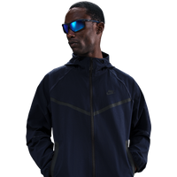 Nike Tech Woven Herren Kapuzenpullover - Blau - Größe XS von Nike