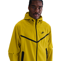 Nike Tech Woven Herren Kapuzenpullover - Gelb - Größe L von Nike