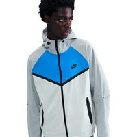 Nike Tech Woven Herren Kapuzenpullover - Grau - Größe M von Nike