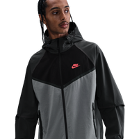 Nike Tech Woven Herren Kapuzenpullover - Grau - Größe XXL von Nike