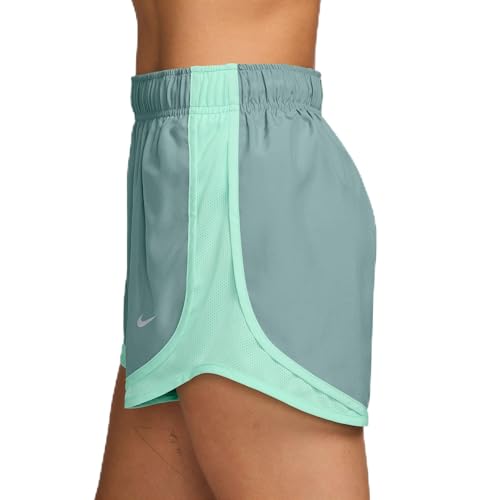 Nike Damen Tempo Df Mr 3 Shorts, Cannon/Mint Foam/Cannon/Reflec, S von Nike