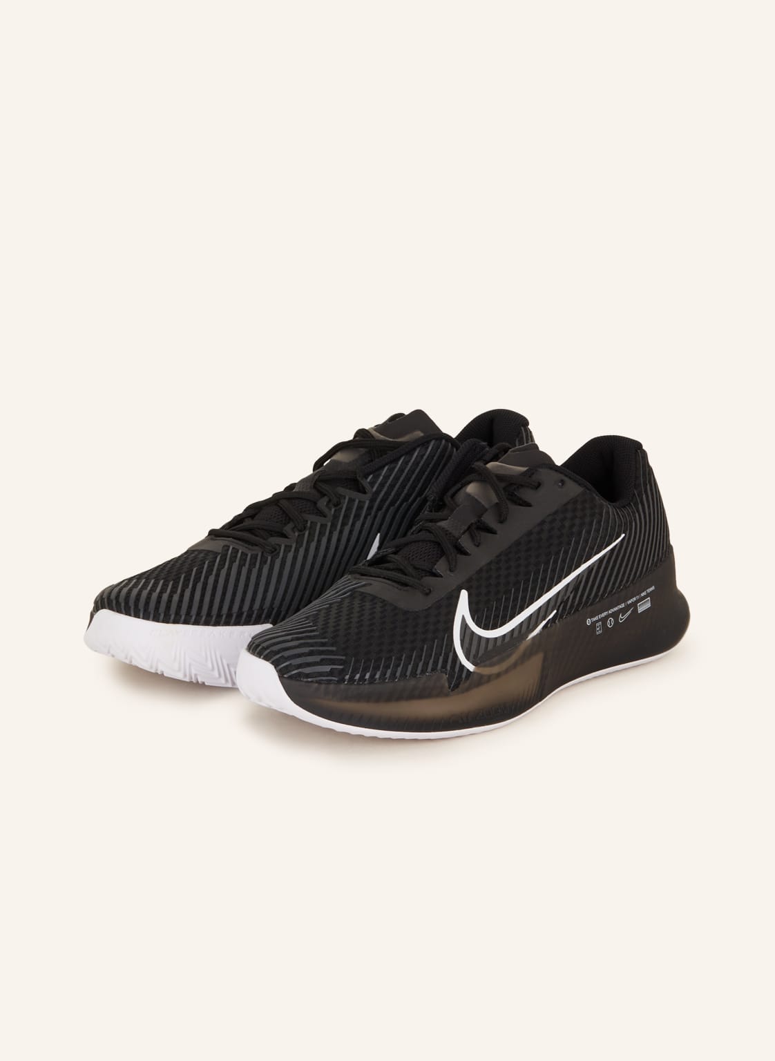 Nike Tennisschuhe Nikecourt Air Zoom Vapor 11 schwarz von Nike