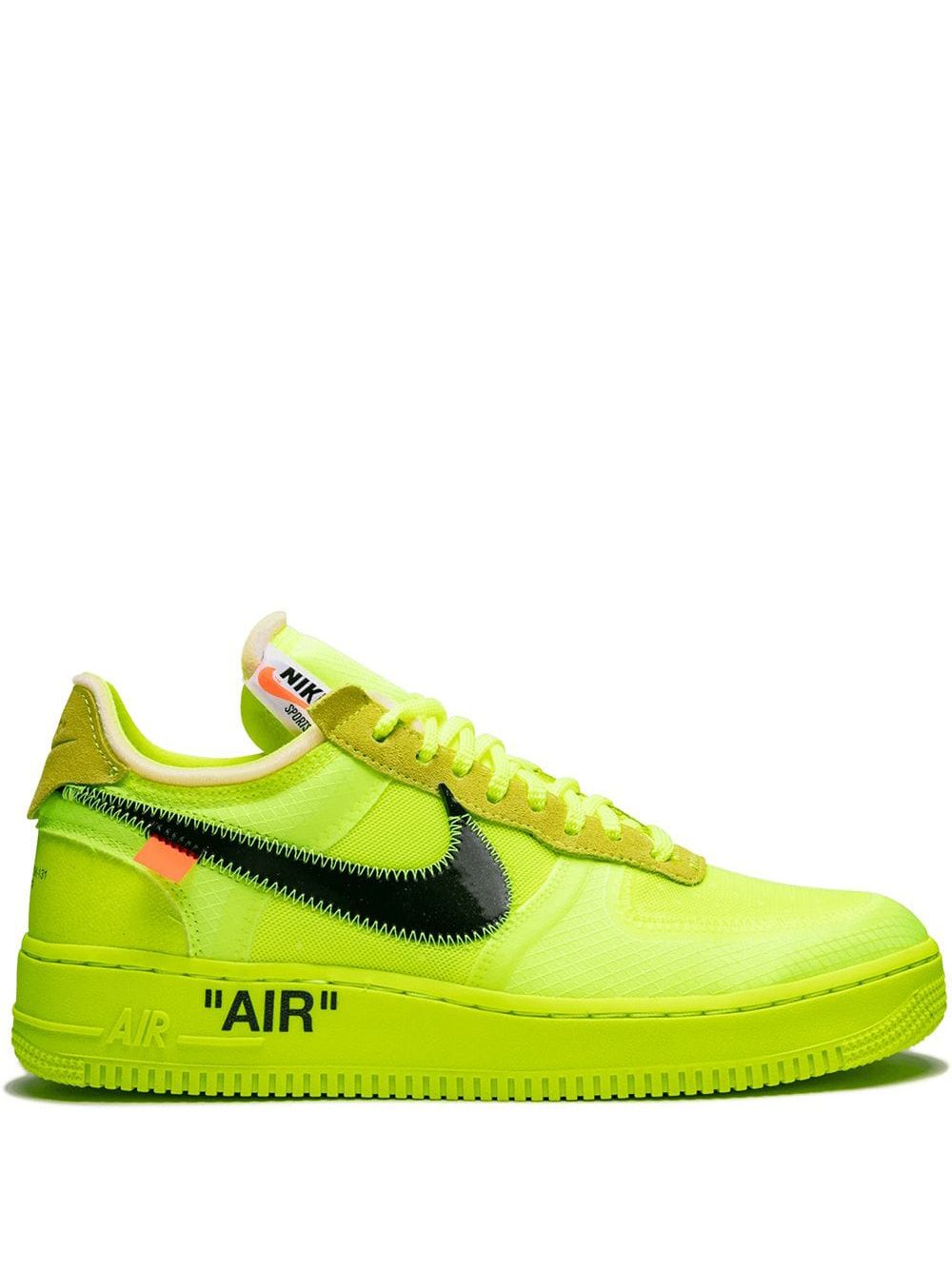 Nike X Off-White 'The 10: Nike Air Force 1' Sneakers - Grün von Nike X Off-White