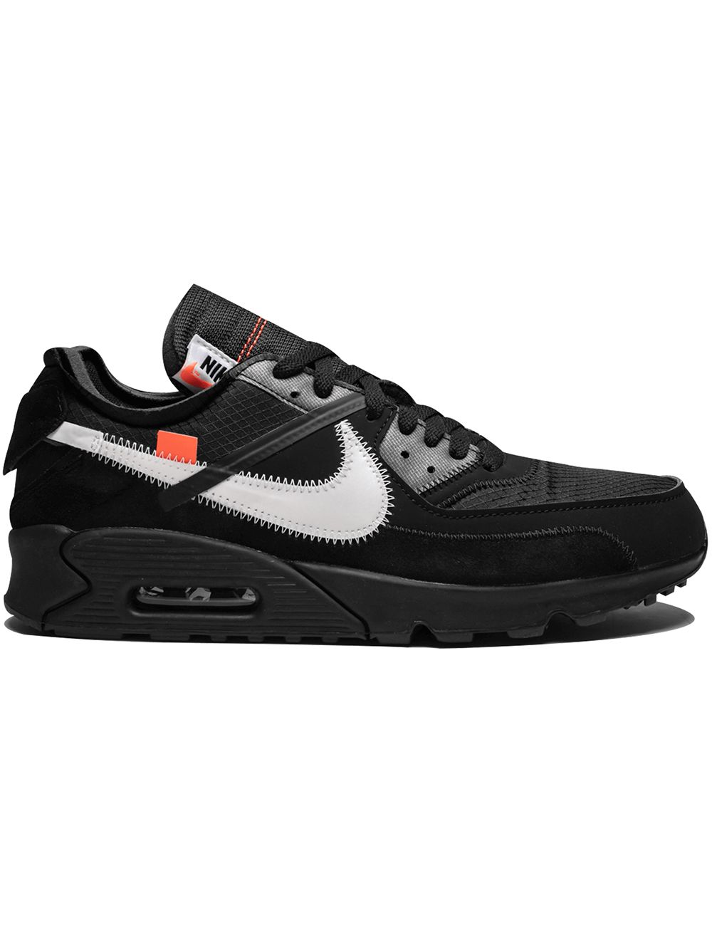 Nike X Off-White 'The 10: Nike Air Max 90' Sneakers - Schwarz von Nike X Off-White