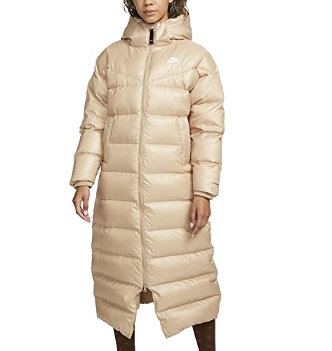 Nike Therma-Fit City HD Women Parka Winterjacke (M, hemp/white) von Nike