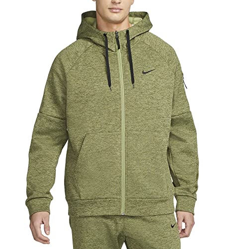 Nike Therma Fit Full Zip Hoody Kapuzenjacke (M, Green/Black) von Nike