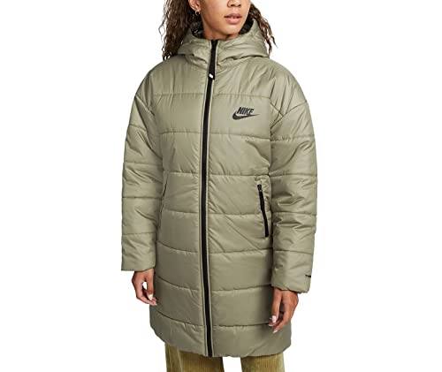 Nike Therma-Fit Repel Synthetic Women Parka Winterjacke (L, olive/black) von Nike