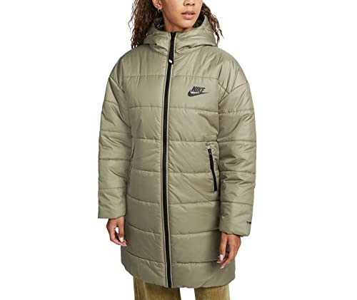 Nike Therma-Fit Repel Synthetic Women Parka Winterjacke (M, olive/black) von Nike