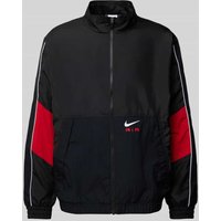 Nike Trainingsjacke mit Stehkragen in Black, Größe M von Nike