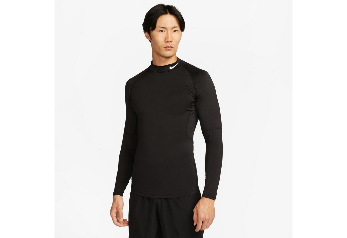 Nike Trainingsshirt PRO DRI-FIT MEN'S LONG-SLEEVE TIGHT-FITTING MOCK-NECK TOP von Nike